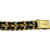 シャネル CHANEL プルミエール S H0001 ブラック ゴールドメッキ クオーツ レディース 腕時計