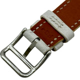 エルメス HERMES Hウォッチ HH1.220 ホワイト ステンレススチール クオーツ レディース 腕時計