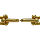 ティファニー TIFFANY＆CO ハードウェアリンクピアス ゴールド Au750 ジュエリー