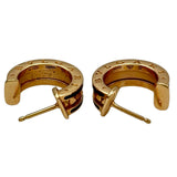 ブルガリ BVLGARI ビーゼロワンロックピアス ピンクゴールド Au750 セラミック ジュエリー