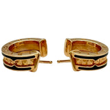 ブルガリ BVLGARI ビーゼロワンロックピアス ピンクゴールド Au750 セラミック ジュエリー