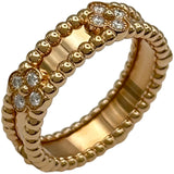 ヴァンクリーフ＆アーペル Van Cleef & Arpels ペルレスウィートリング ピンクゴールド Au750 ダイヤモンド ジュエリー
