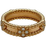 ヴァンクリーフ＆アーペル Van Cleef & Arpels ペルレスウィートリング ピンクゴールド Au750 ダイヤモンド ジュエリー