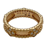 ヴァンクリーフ＆アーペル Van Cleef & Arpels ペルレスウィートリング ピンクゴールド Au750 ダイヤモンド ジュエリー
