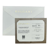 ブルガリ BVLGARI セルペンティダイヤピアス ホワイトゴールド Au750 ダイヤモンド ジュエリー
