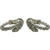 ブルガリ BVLGARI セルペンティダイヤピアス ホワイトゴールド Au750 ダイヤモンド ジュエリー