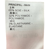 ルイ・ヴィトン LOUIS VUITTON エンボスモノグラムチェーン付ニットセーター FMKL55 ブラック シルク レディース ニット