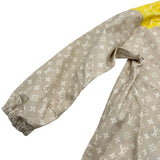 ルイ・ヴィトン LOUIS VUITTON モノグラム総柄ジップアップブルゾン FN0W07 ベージュ コットン レディース ブルゾン