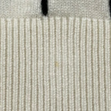 シャネル CHANEL ココマークロゴカシミヤニットセーター P74734 ホワイト カシミヤ レディース セーター