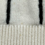 シャネル CHANEL ココマークロゴカシミヤニットセーター P74734 ホワイト カシミヤ レディース セーター