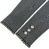 シャネル CHANEL ココマークボタンツイードジャケット P78818 ブラック レーヨン レディース テーラードジャケット