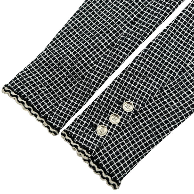 シャネル CHANEL ココマークボタンツイードジャケット P78818 ブラック