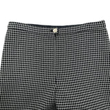 シャネル CHANEL ココマークボタンツイードストレートパンツ P78819 ブラック レーヨン レディース パンツ