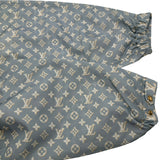 ルイ・ヴィトン LOUIS VUITTON モノグラム総柄ナイロンジャケット FPOW11 ブルー ナイロン レディース ナイロンジャケット