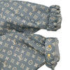 ルイ・ヴィトン LOUIS VUITTON モノグラム総柄ナイロンジャケット FPOW11 ブルー ナイロン レディース ナイロンジャケット