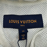ルイ・ヴィトン LOUIS VUITTON モノグラム総柄ナイロンジャケット FPOW11 ブルー ナイロン レディース ナイロンジャケット