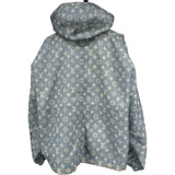 ルイ・ヴィトン LOUIS VUITTON モノグラム総柄ナイロンジャケット FPOW11 ブルー ナイロン レディース ナイロンジャケット