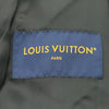 ルイ・ヴィトン LOUIS VUITTON グラフィックプリントバーシティジャケット HOL07E ブラック レザー メンズ その他アウター