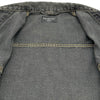 バレンシアガ BALENCIAGA メタルロゴラージフィットデニムジャケット 773804 グレー デニム メンズ デニムジャケット