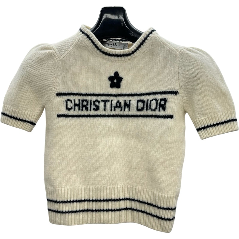クリスチャン・ディオール Christian Dior ロゴジャガードカシミヤ混