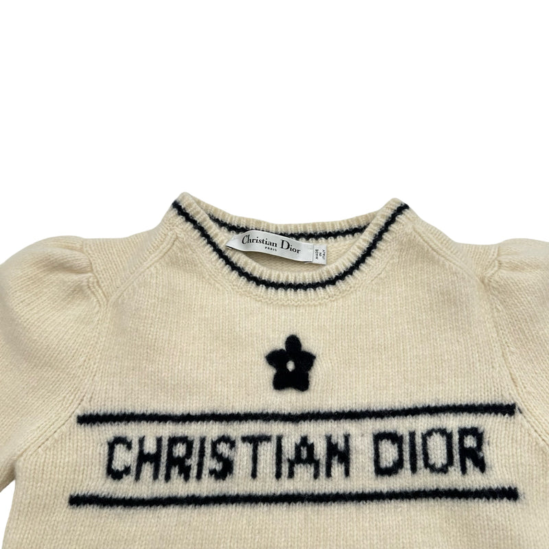 クリスチャン・ディオール Christian Dior ロゴジャガードカシミヤ混