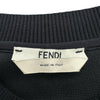 フェンディ FENDI カートリモチーフスウェットシャツ ブラック レーヨン レディース スウェット