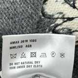 ミュウミュウ miu miu ×Disney アリスモチーフニットセーター MML288 グレー ウール レディース セーター