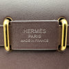 エルメス HERMES エールバッグジップミニ K刻 エベンヌ ゴールド金具 トワル/ハンター レディース ショルダーバッグ