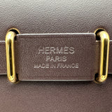 エルメス HERMES エールバッグジップミニ K刻 エベンヌ ゴールド金具 トワル/ハンター レディース ショルダーバッグ