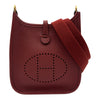 エルメス HERMES エヴリン TPM K刻 ルージュアッシュ ゴールド金具 トリヨン レディース ショルダーバッグ