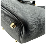 エルメス HERMES ピコタンロックPM G刻 ブラック ゴールド金具 トリヨンクレマンス レディース ハンドバッグ