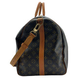 ルイ・ヴィトン LOUIS VUITTON キーポル・バンドリエール55 M41414 ブラウン モノグラム/レザー メンズ ボストンバッグ