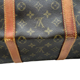 ルイ・ヴィトン LOUIS VUITTON キーポル・バンドリエール55 M41414 ブラウン モノグラム/レザー メンズ ボストンバッグ