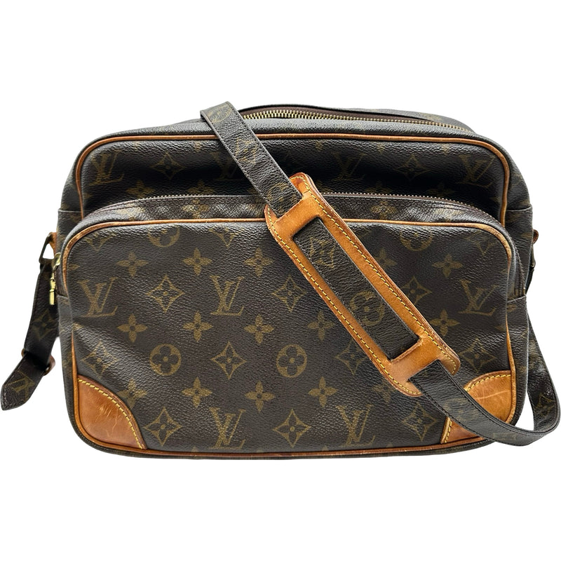 LOUIS VUITTON モノグラム ナイル M45244ショルダーバッグ ルイ・ヴィトン LOUIS VUITTON ナイル M45244 ブラウン モノグラム