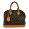 ルイ・ヴィトン LOUIS VUITTON アルマPM M53151 ブラウン モノグラム/レザー レディース ハンドバッグ