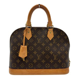 ルイ・ヴィトン LOUIS VUITTON アルマPM M53151 ブラウン モノグラム/レザー レディース ハンドバッグ