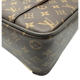 ルイ・ヴィトン LOUIS VUITTON イカール M23252 ブラウン モノグラム/レザー メンズ ビジネスバッグ