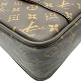 ルイ・ヴィトン LOUIS VUITTON イカール M23252 ブラウン モノグラム/レザー メンズ ビジネスバッグ