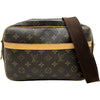 ルイ・ヴィトン LOUIS VUITTON リポーターPM M45254 ブラウン モノグラムキャンバス ユニセックス ショルダーバッグ