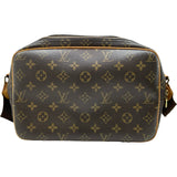 ルイ・ヴィトン LOUIS VUITTON リポーターPM M45254 ブラウン モノグラムキャンバス ユニセックス ショルダーバッグ