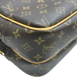 ルイ・ヴィトン LOUIS VUITTON リポーターPM M45254 ブラウン モノグラムキャンバス ユニセックス ショルダーバッグ
