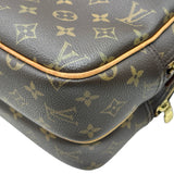 ルイ・ヴィトン LOUIS VUITTON リポーターPM M45254 ブラウン モノグラムキャンバス ユニセックス ショルダーバッグ