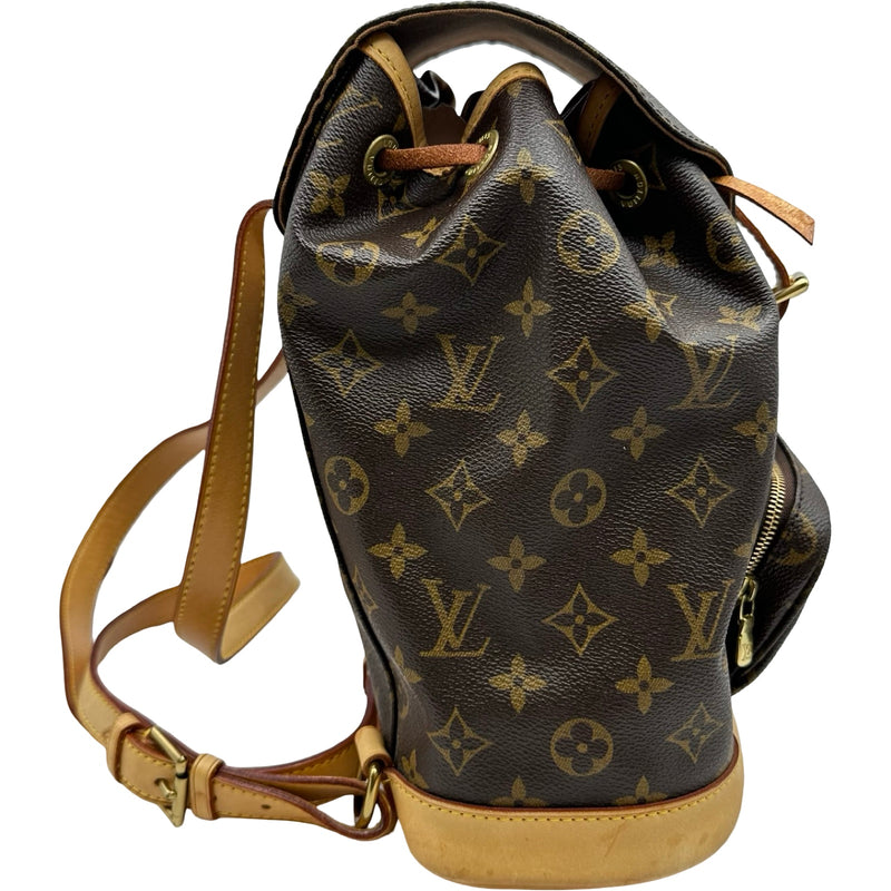 ルイ・ヴィトン LOUIS VUITTON モンスリMM M51136 ブラウン モノグラム