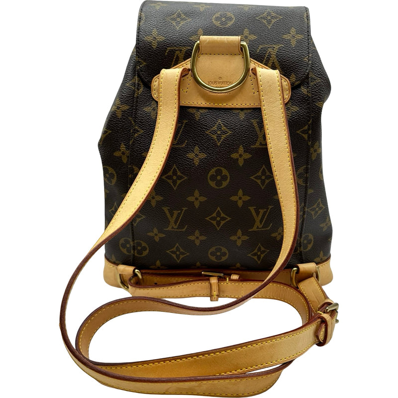 ルイ・ヴィトン LOUIS VUITTON モンスリMM M51136 ブラウン モノグラム