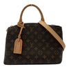 ルイ・ヴィトン LOUIS VUITTON プティパレPM M45900 ブラウン モノグラム/レザー レディース ショルダーバッグ