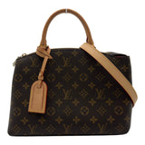 ルイ・ヴィトン LOUIS VUITTON プティパレPM M45900 ブラウン モノグラム/レザー レディース ショルダーバッグ