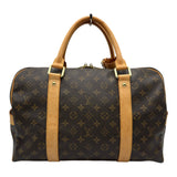 ルイ・ヴィトン LOUIS VUITTON キャリーオール M40074 ブラウン モノグラム/レザー レディース ボストンバッグ