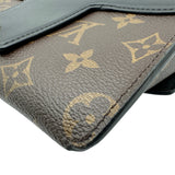 ルイ・ヴィトン LOUIS VUITTON パドロック・オンストラップ M80559 ブラウン/ブラック モノグラム/レザー レディース ショルダーバッグ