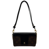 ルイ・ヴィトン LOUIS VUITTON パドロック・オンストラップ M80559 ブラウン/ブラック モノグラム/レザー レディース ショルダーバッグ
