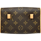 ルイ・ヴィトン LOUIS VUITTON ポシェット・フロランティーヌ M51855 ブラウン モノグラムキャンバス レディース ウエストバッグ